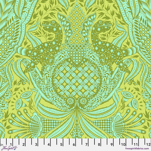 FreeSpirit Fabrics Roar! PWTP224.Lime