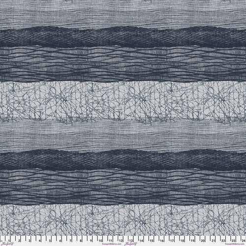 FreeSpirit Fabrics Rust & Bloom by Sarah Sczepanski Artextiles Bloom - Navy PWSS021.NAVY