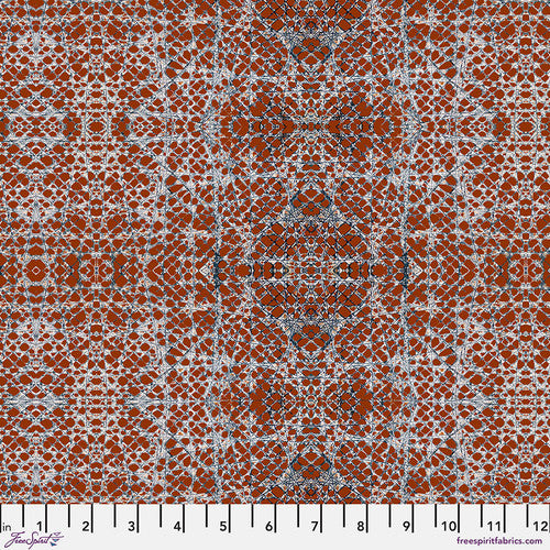 FreeSpirit Fabrics Rust & Bloom by Sarah Sczepanski Artextiles Climbing Amber - Amber PWSS024.AMBER