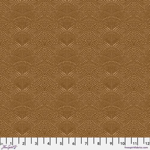 Freespirit Fabrics Scalloped Hills by Cori Dantini PWCD080.XCoffee