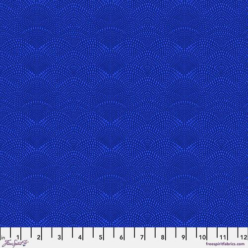 Freespirit Fabrics Scalloped Hills by Cori Dantini PWCD080.XNavy