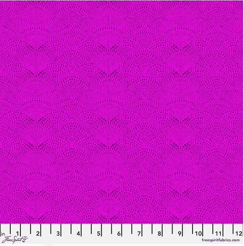 Freespirit Fabrics Scalloped Hills by Cori Dantini PWCD080.XOrchid