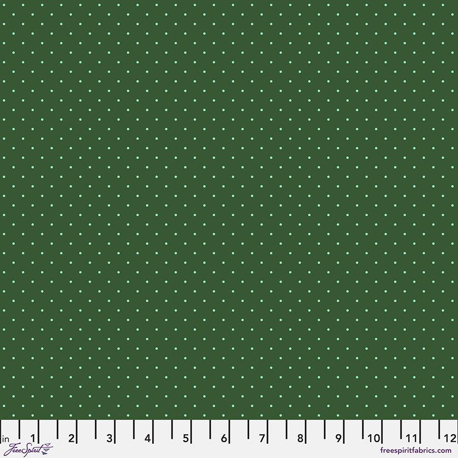 FreeSpirit Fabrics True Colors Tiny by Tula Pink Tiny Dots PWTP185.Lilypad