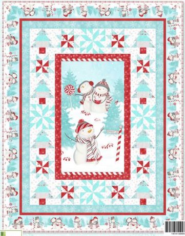 Frosty Merry Mints Quilt Kit