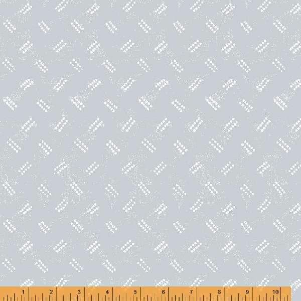 Windham Fabrics Makers Collage by Natalie Barnes Shirting 52790A-6 Light Gray