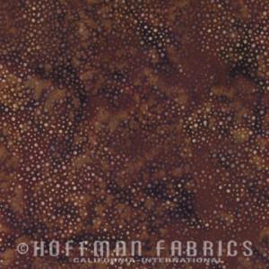 885 Dot Batiks 885-108 Chocolate