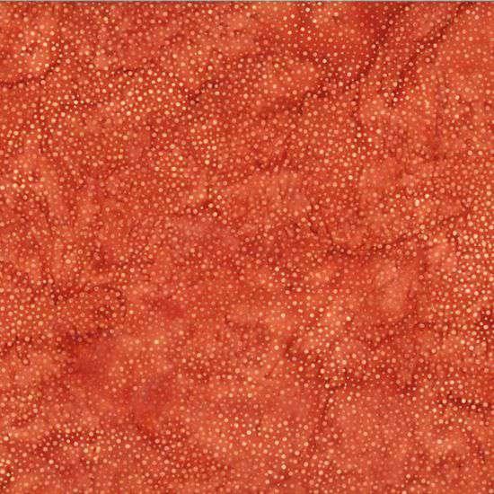 885 Dot Batiks 885-431 Cayenne