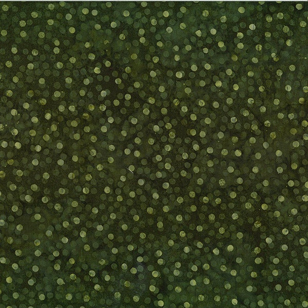 Bali Batik Ditsy Dots V2522 157 Verde