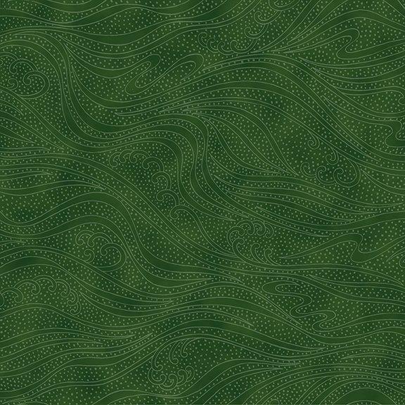 In the Beginning Fabrics Color Movement by Kona Bay 1MV 11 Hunter