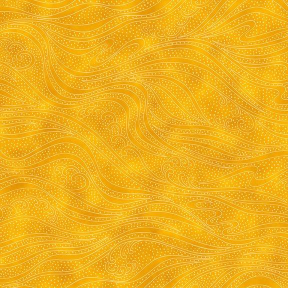 In the Beginning Fabrics Color Movement by Kona Bay 1MV 9 Gold