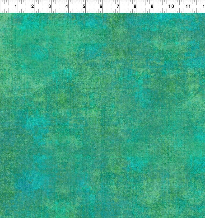 In the Beginning Fabrics Halcyon by Jason Yenter Brushed 12HN 10 Aqua