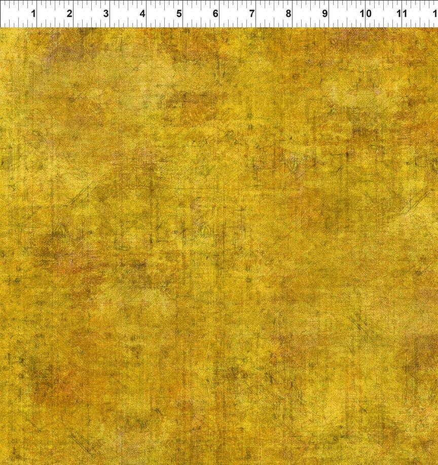 In the Beginning Fabrics Halcyon by Jason Yenter Brushed 12HN 24 Yellow