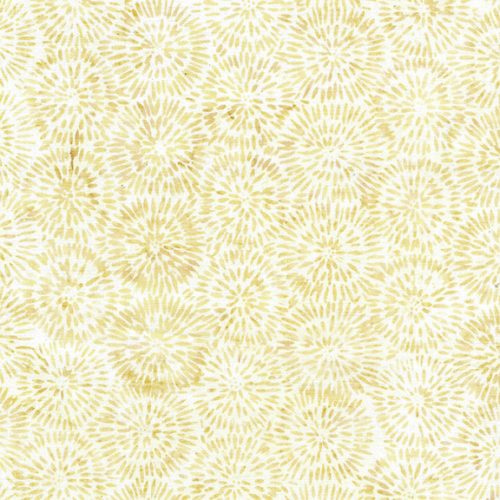 Island Batiks Natural Healing  Dandelion Petals Neutral Snow ISB112326001