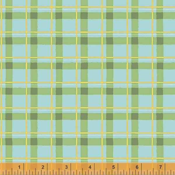 Windham Fabrics Farm Fresh by Kelly Angelovic Country Plaid 53218 12 Blue