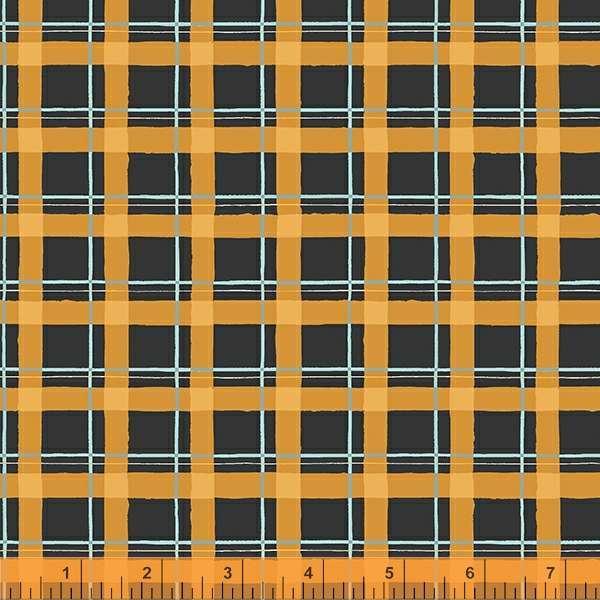 Windham Fabrics Farm Fresh by Kelly Angelovic Country Plaid 53218 5 Charcoal