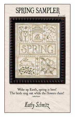 Kathy Schmitz Studio Spring Sampler Pattern by Kathy Schmitz KS 2203