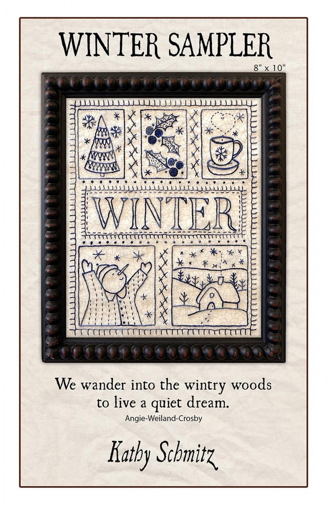 Kathy Schmitz Studio Winter Sampler Pattern by Kathy Schmitz KS 2206