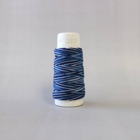 Lecien Japan Inc. Cosmo Hidamari Sashiko Variegated Thread 30 Meters Deep Ocean 89-405