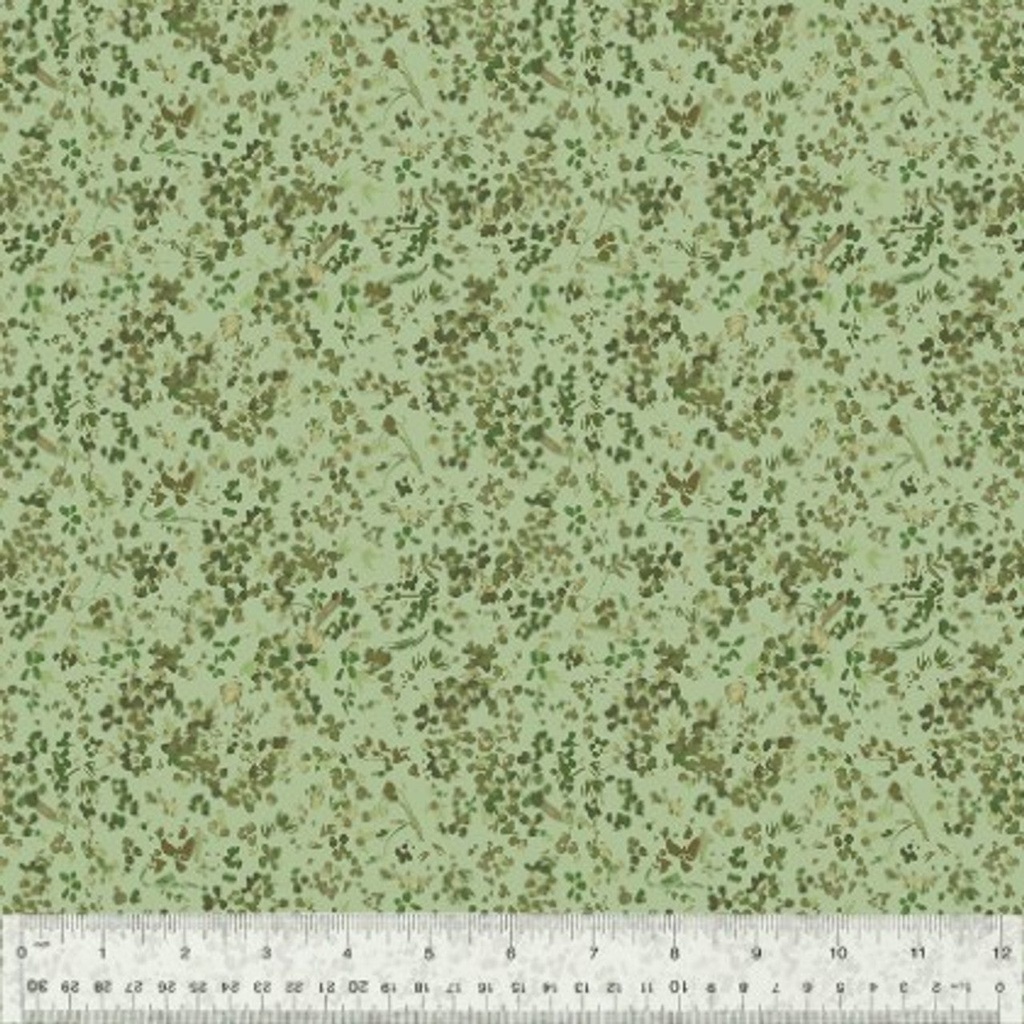 Windham Fabrics Floret Wildflower 53808 13 Eucalyptus