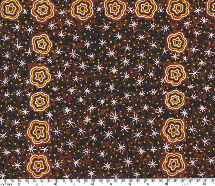 M & S Textiles Australia  Women Watching Stars Brown WWSBR