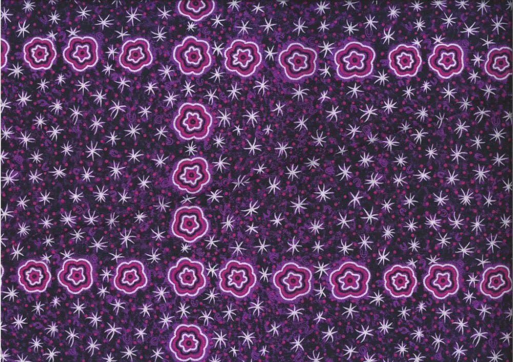 M & S Textiles Australia  Women Watching Stars Purple WWSP