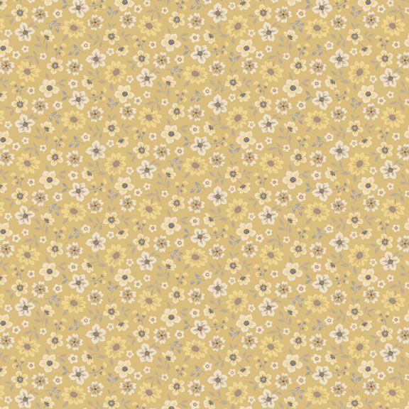 Marcus Fabrics Honeycomb Gardens  R210784D Yellow