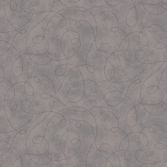 Marcus Fabrics Honeycomb Gardens  R210785D Gray