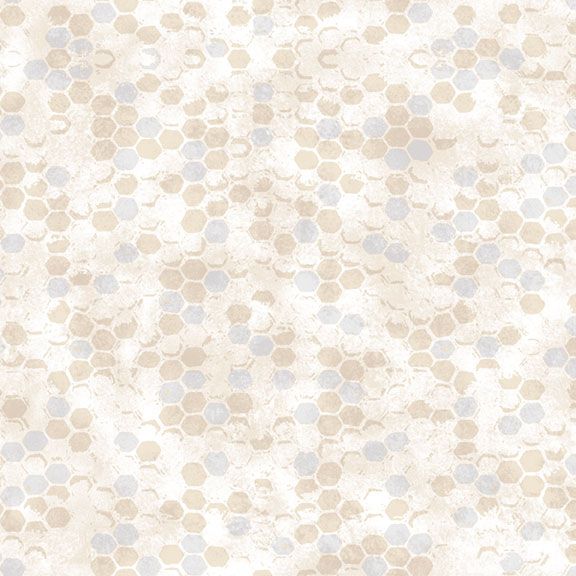 Marcus Fabrics Honeycomb Gardens R210787D Tan