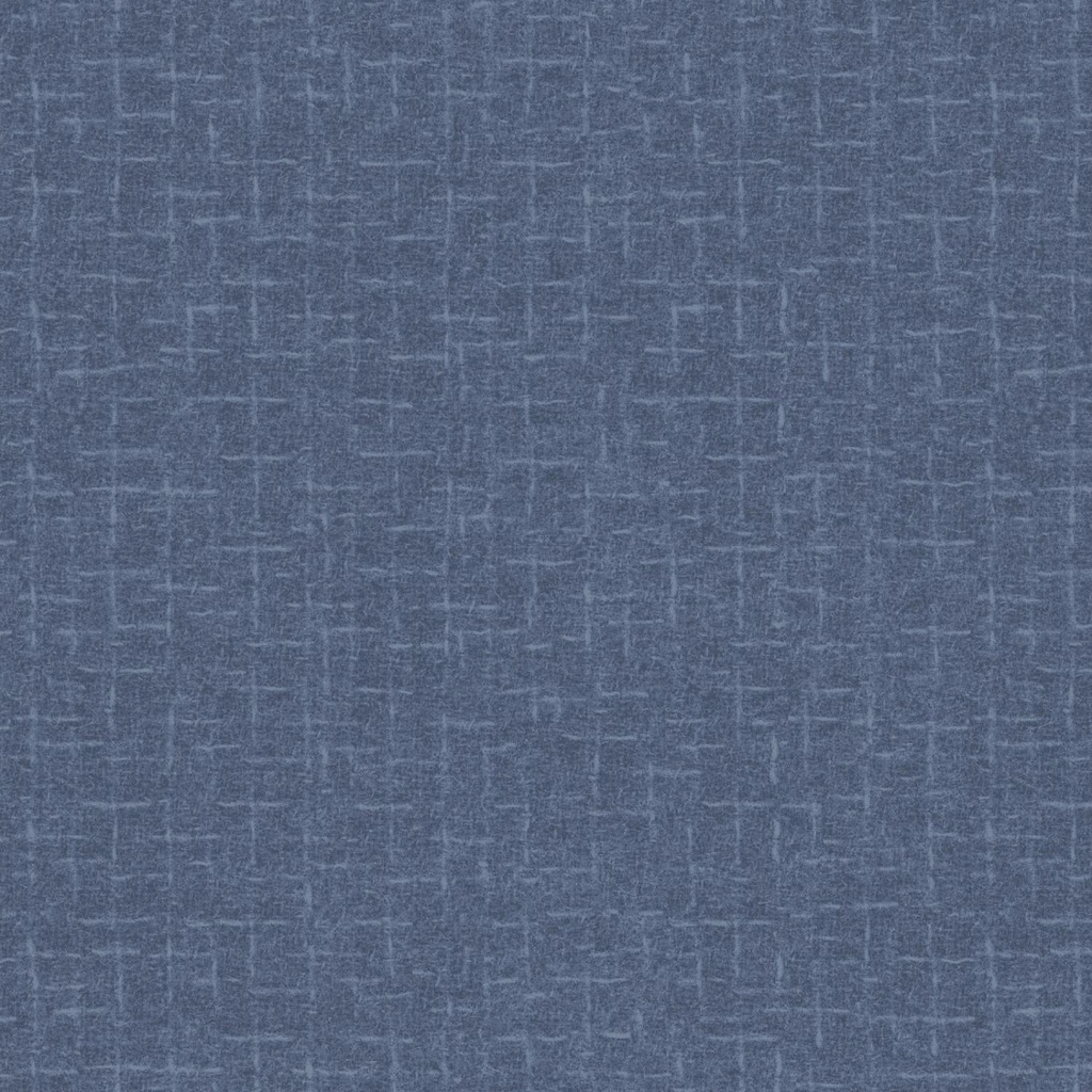 Maywood Studio Woolies Flannel by Bonnie Sullivan Crosshatch MASF 18510-B Blue