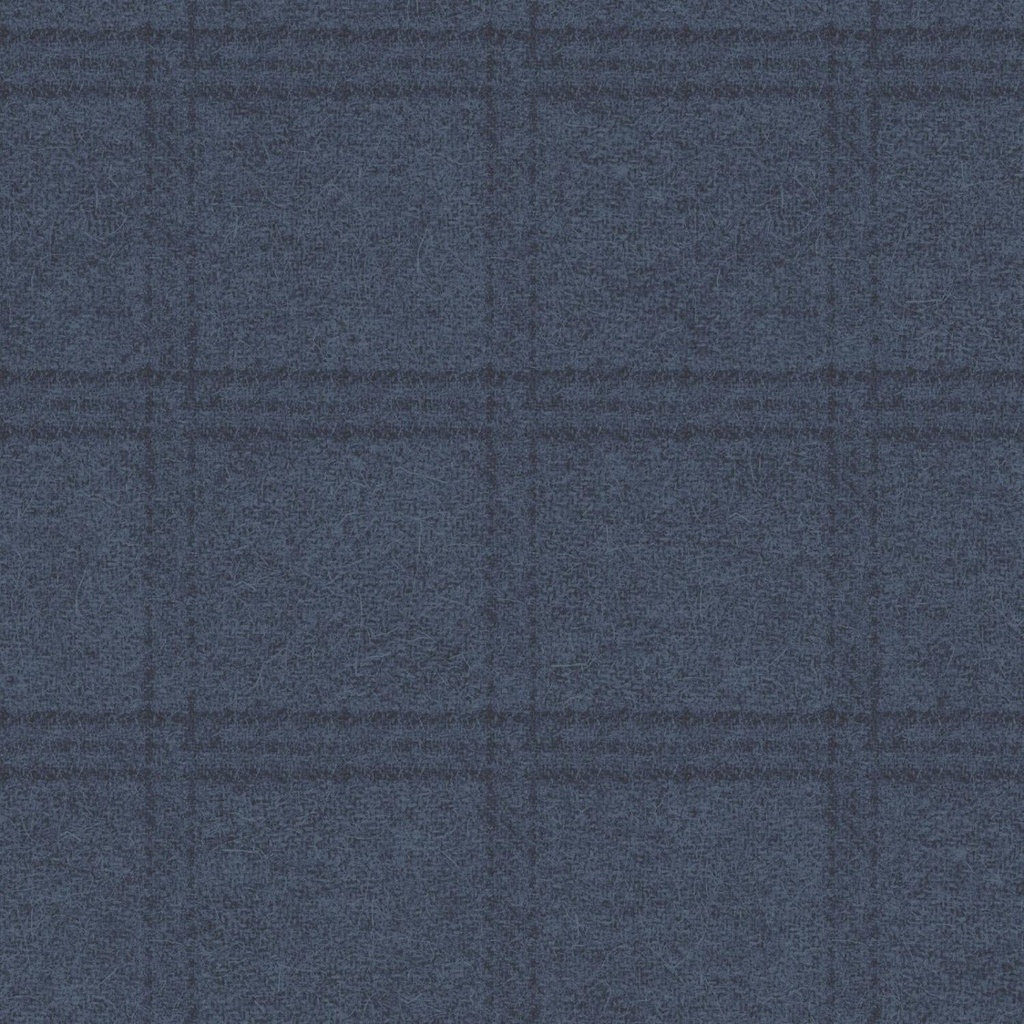 Maywood Studio Woolies Flannel by Bonnie Sullivan Tartan Grid MASF 18511-N Navy