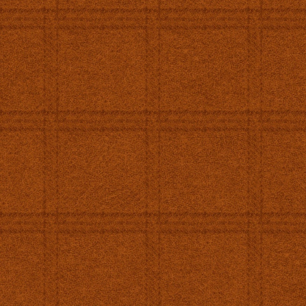 Maywood Studio Woolies Flannel by Bonnie Sullivan Tartan Grid MASF 18511-O Orange
