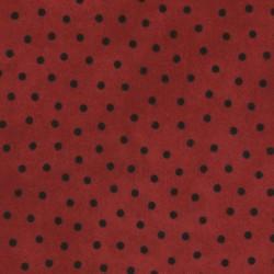 Maywood Studios Woolies Flannel by Bonnie Sullivan MASF18506 R Deep Red