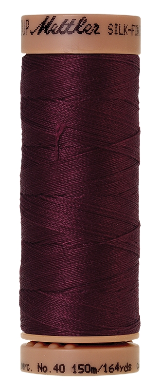 Mettler Silk Finish 40 wt Cotton Thread 164 Yds 9136-0109 Bordeaux