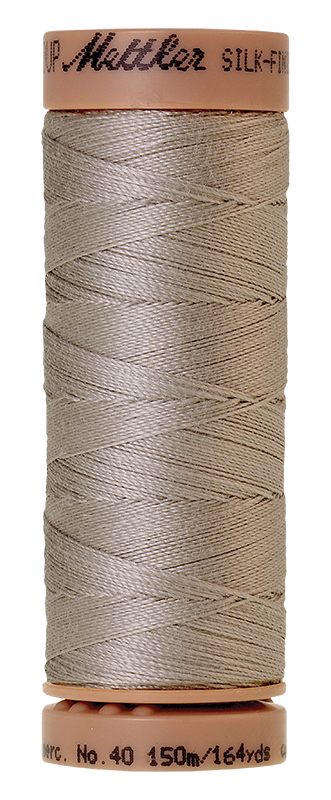 Mettler Silk Finish 40 wt Cotton Thread 164 Yds 9136-0331 Ash Mist