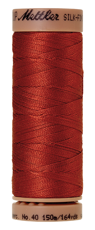 Mettler Silk Finish 40 wt Cotton Thread 164 Yds 9136-1074 Brick