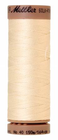 Mettler Silk Finish 40 wt Cotton Thread 164 Yds 9136-3612 Antique White