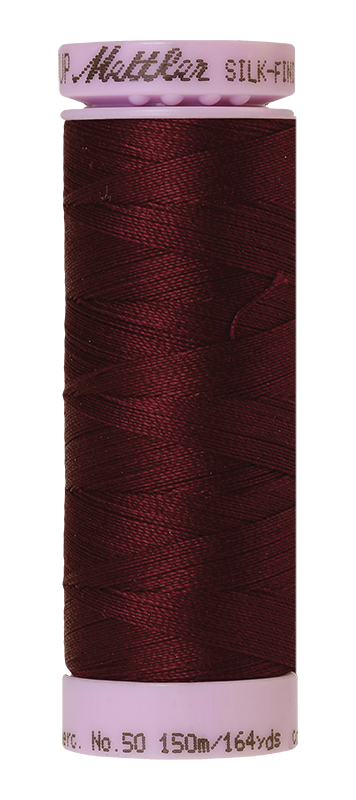 Mettler Silk Finish 50 wt Cotton Thread 164 Yds 9105-0111 Beet Red