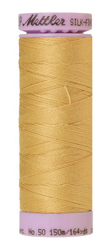 Mettler Silk Finish 50 wt Cotton Thread 164 Yds 9105-0140 Parchment