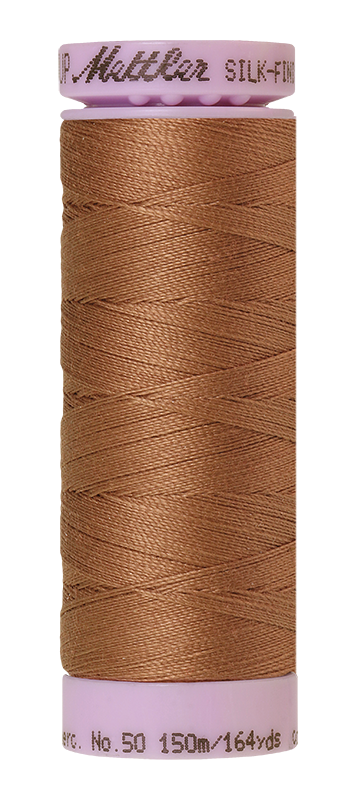 Mettler Silk Finish 50 wt Cotton Thread 164 Yds 9105-0280 Walnut