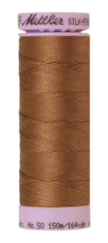 Mettler Silk Finish 50 wt Cotton Thread 164 Yds 9105-0281 Hazelnut