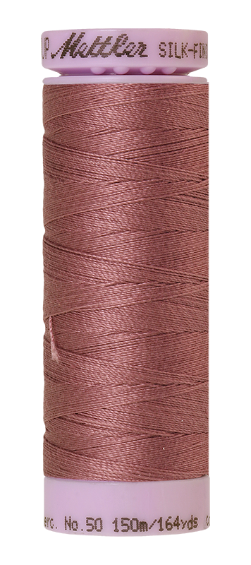 Mettler Silk Finish 50 wt Cotton Thread 164 Yds 9105-0300 Smoky Mauve