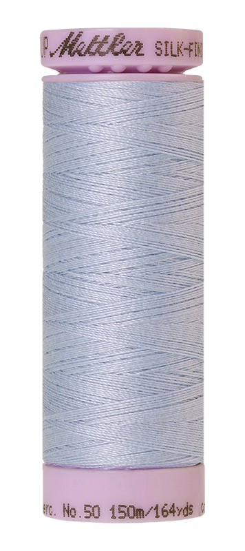 Mettler Silk Finish 50 wt Cotton Thread 164 Yds 9105-0363 Ice Cap