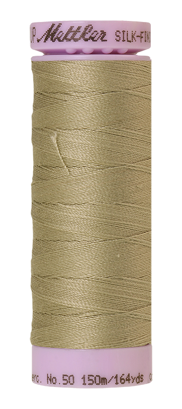 Mettler Silk Finish 50 wt Cotton Thread 164 Yds 9105-0379 Stone