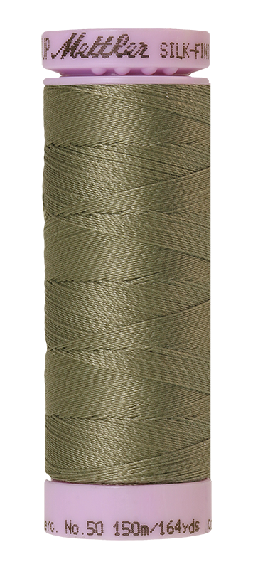 Mettler Silk Finish 50 wt Cotton Thread 164 Yds 9105-0381 Sage