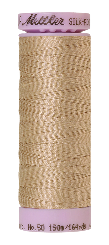 Mettler Silk Finish 50 wt Cotton Thread 164 Yds 9105-0538 Straw