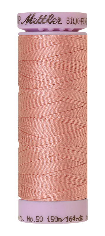 Mettler Silk Finish 50 wt Cotton Thread 164 Yds 9105-0637 Antique Pink