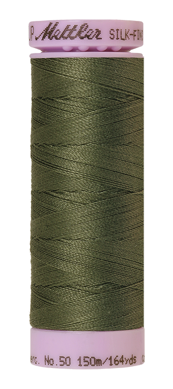 Mettler Silk Finish 50 wt Cotton Thread 164 Yds 9105-0731 Burnt Olive