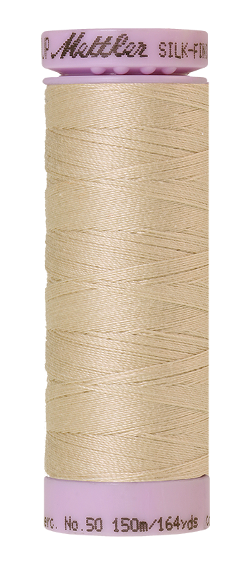 Mettler Silk Finish 50 wt Cotton Thread 164 Yds 9105-0779 Pine Nut