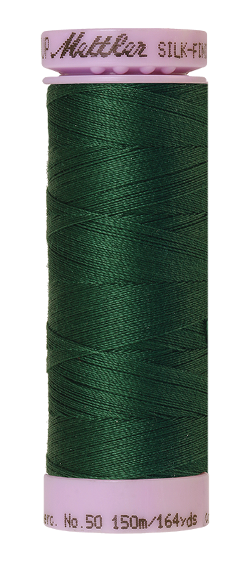 Mettler Silk Finish 50 wt Cotton Thread 164 Yds 9105-0905 Verdant Green