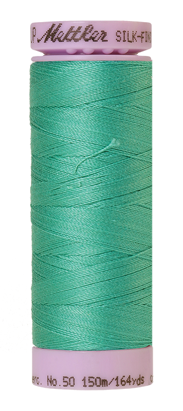 Mettler Silk Finish 50 wt Cotton Thread 164 Yds 9105-0907 Bottle Green